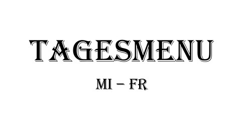 Tagesmenu